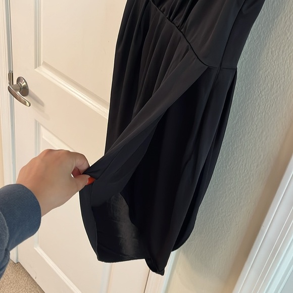 ✨ Y2K One Shoulder Embellished Mini Handkerchief Dress, Circa 2008 Size: M - Picture 13 of 17